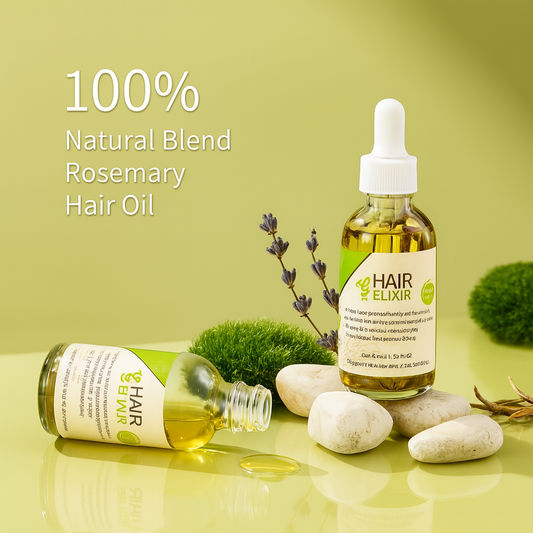 100% Natural Rosemary Hair Oil